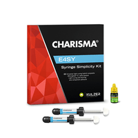 Kit-Resina-Charisma-E4Sy-Syringe-Simplicity-e-Adesivo-Gluma-Bond-Universal---Kulzer