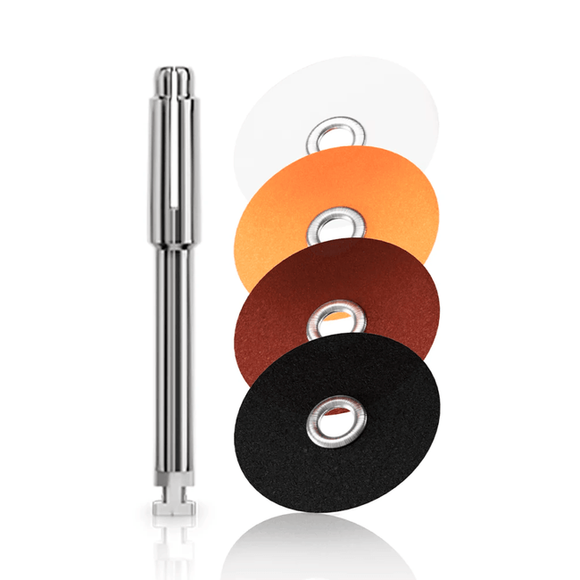 Kit-Discos-de-Polimento-Superflex---Mandril---Microdont