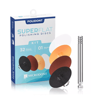 Kit-Discos-de-Polimento-Superflat---Mandril---Microdont